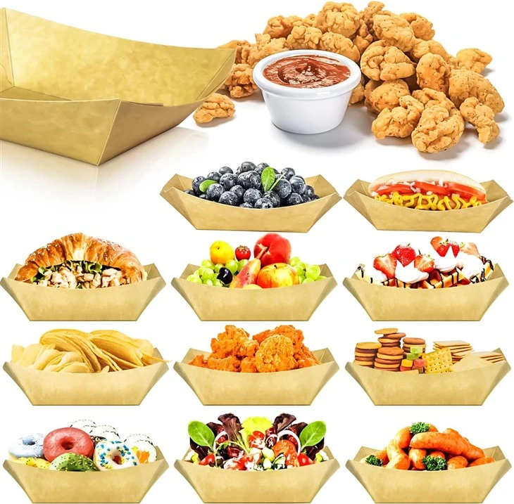 Customized Paper Boat Tray suppliers